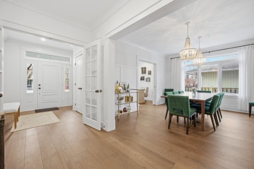 Hall d'entrée/Vestibule - 106 Av. St-Andrew, Beaconsfield, QC - Indoor Photo Showing Dining Room