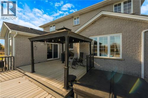1295 Sheffield Road, Cambridge, ON - Outdoor With Deck Patio Veranda With Exterior