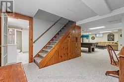 Finished lower level w/large family room - 