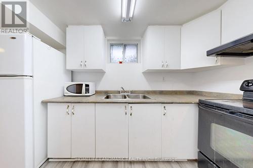 75 Dragoon Crescent, Toronto, ON - Indoor Photo Showing Kitchen With Double Sink