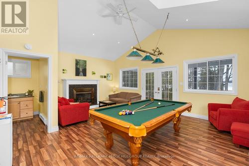 1449 Champlain Road, Tiny, ON - Indoor Photo Showing Other Room With Fireplace