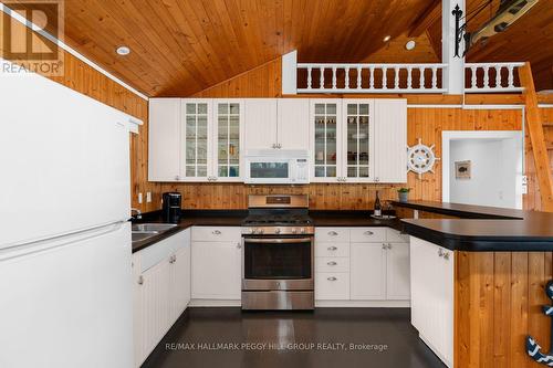 1449 Champlain Road, Tiny, ON - Indoor Photo Showing Kitchen With Double Sink