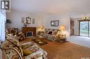 1008 Parklane Drive, Assiniboia, SK  - Indoor Photo Showing Living Room With Fireplace 