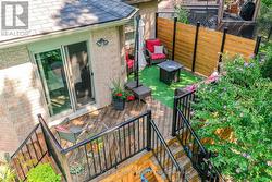 Walk out from kitchen to deck perfect for relaxing - 