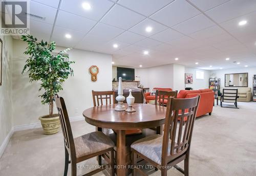Versative space & above grade windows. - 91 Benson Drive, Barrie, ON - Indoor Photo Showing Dining Room