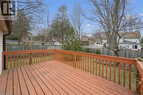 16 Rich Avenue, Cambridge, ON - Outdoor With Deck Patio Veranda