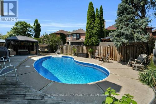 85 Colvin Crescent, Vaughan, ON - Outdoor With In Ground Pool