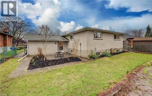 Summer time entertaining will be a breeze with this spacious patio and large yard. - 66 Tupper Crescent, Kitchener, ON - Outdoor