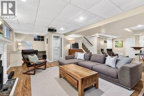 2153 Paisley Avenue, Burlington, ON - Indoor With Fireplace