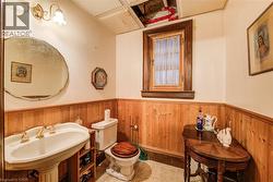 2 piece bath on main floor - 
