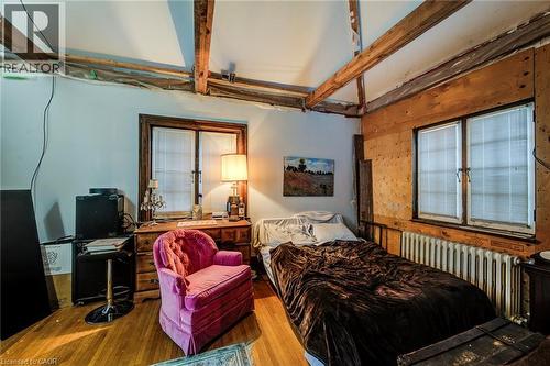 multi-purpose room with access to upper deck - 71 Margaret Avenue, Kitchener, ON - Indoor Photo Showing Bedroom