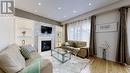 42 Foxberry Road, East Gwillimbury, ON  - Indoor Photo Showing Living Room With Fireplace 
