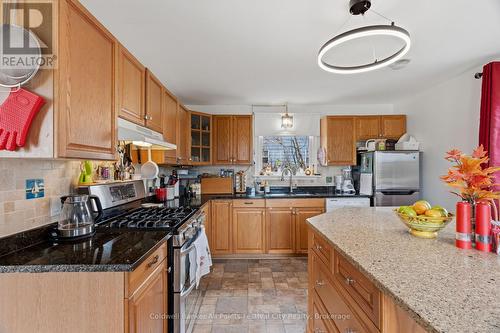 Kitchen - Quartz countertops, gas stove - 13 Ravine Park Road S, Goderich (Goderich (Town)), ON - Indoor Photo Showing Kitchen