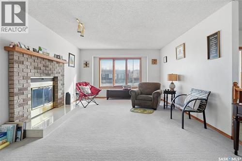 681 Canada Street, Central Butte, SK - Indoor With Fireplace