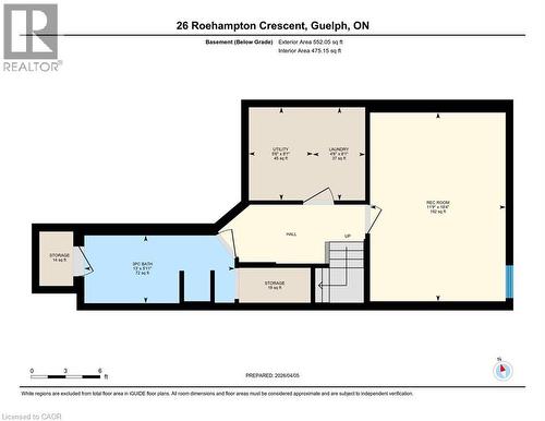 View of room layout - 26 Roehampton Crescent, Guelph, ON - Other