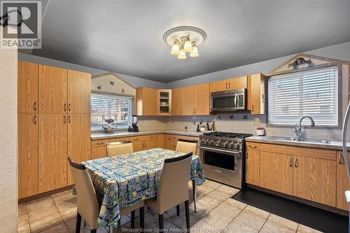 1116 Reaume, Lasalle, ON - Indoor Photo Showing Kitchen With Double Sink
