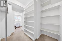 Spacious walk-in closet with ample storage space - 