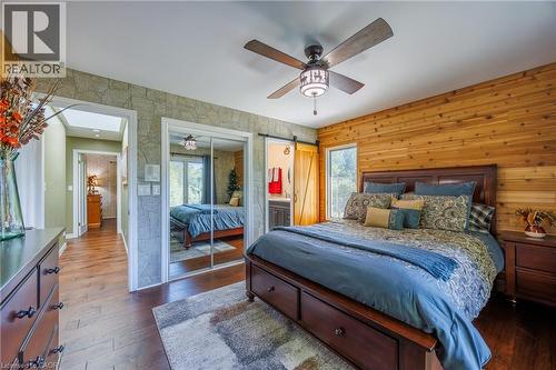 #5 bedroom w/ensuite - 1285 Cockshutt Road, Simcoe, ON - Indoor Photo Showing Bedroom