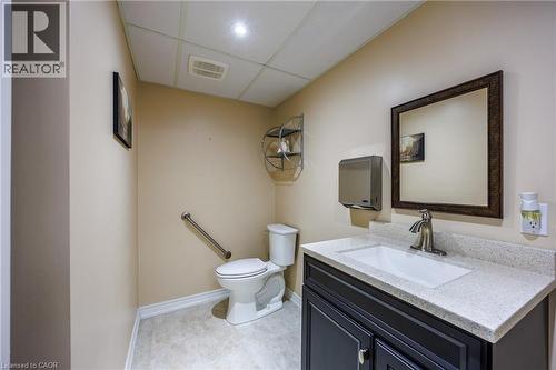 3 pc bath in basement - 1285 Cockshutt Road, Simcoe, ON - Indoor Photo Showing Bathroom