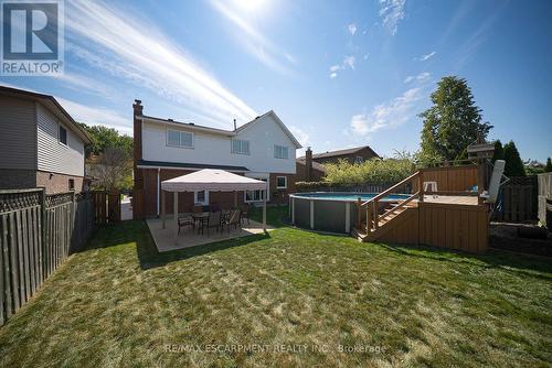 43 Flamingo Drive, Hamilton, ON - Outdoor With Above Ground Pool With Deck Patio Veranda With Exterior