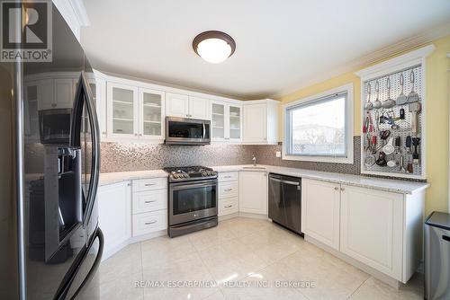 43 Flamingo Drive, Hamilton, ON - Indoor Photo Showing Kitchen With Upgraded Kitchen