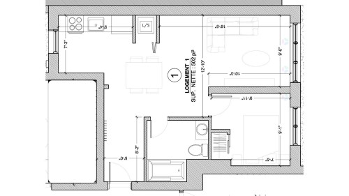 Vue d'ensemble - 1-6755 Rue Clark, Montréal (Rosemont/La Petite-Patrie), QC - Other