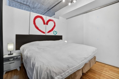 Chambre à coucher principale - 605-20 Rue Des Soeurs-Grises, Montréal (Ville-Marie), QC - Indoor Photo Showing Bedroom