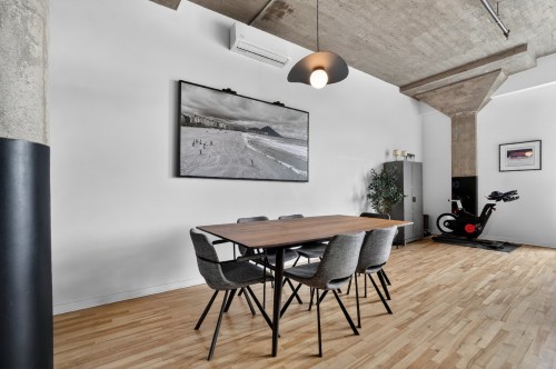 Salle à manger - 605-20 Rue Des Soeurs-Grises, Montréal (Ville-Marie), QC - Indoor Photo Showing Dining Room