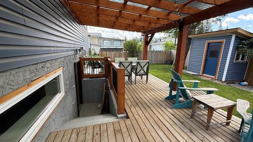 1105 10Th Street, Cranbrook, BC - Outdoor With Deck Patio Veranda With Exterior