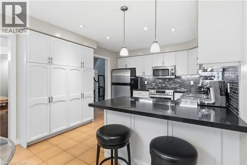 2208 Brays Lane, Oakville, ON - Indoor Photo Showing Kitchen With Stainless Steel Kitchen With Double Sink With Upgraded Kitchen
