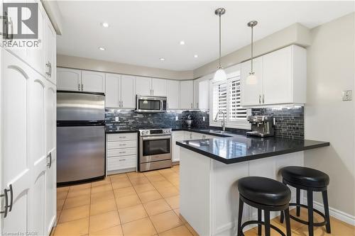 2208 Brays Lane, Oakville, ON - Indoor Photo Showing Kitchen With Stainless Steel Kitchen With Upgraded Kitchen