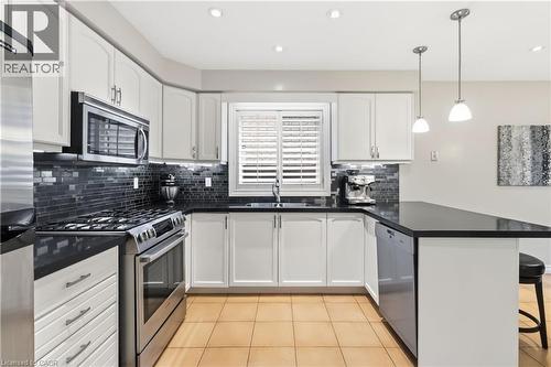 2208 Brays Lane, Oakville, ON - Indoor Photo Showing Kitchen With Stainless Steel Kitchen With Double Sink With Upgraded Kitchen