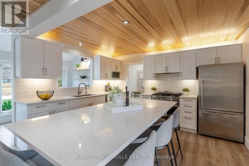 226 Forsyth Drive, Waterloo, ON - Indoor Photo Showing Kitchen With Upgraded Kitchen