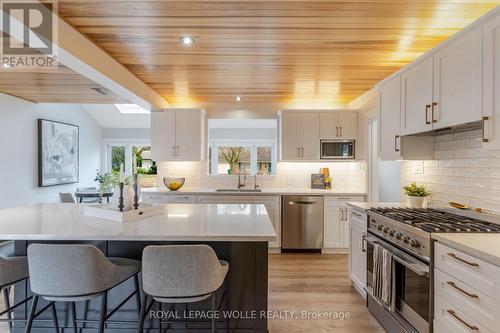 226 Forsyth Drive, Waterloo, ON - Indoor Photo Showing Kitchen With Upgraded Kitchen