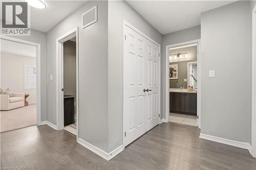Hall featuring light wood finished floors - 105 Larry Crescent, Caledonia, ON - Indoor Photo Showing Other Room