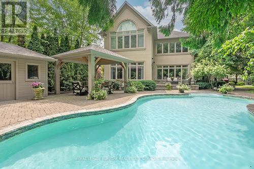 259 Wilton Street, Burlington, ON - Outdoor With In Ground Pool With Deck Patio Veranda