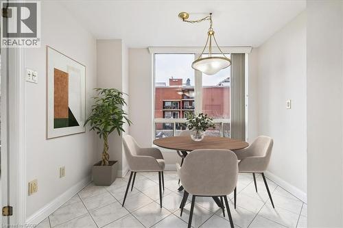 430 Pearl Street Unit# 412, Burlington, ON - Indoor Photo Showing Dining Room