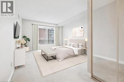 430 Pearl Street Unit# 412, Burlington, ON - Indoor Photo Showing Bedroom