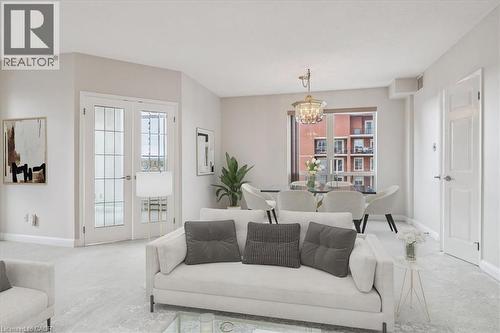 430 Pearl Street Unit# 412, Burlington, ON - Indoor Photo Showing Living Room
