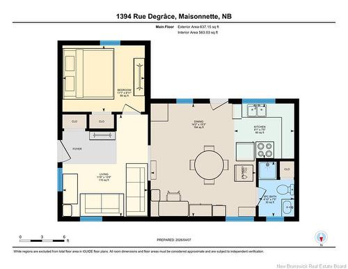 1394 Degrace St, Maisonnette, NB 