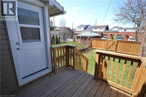 151 London Street N, Hamilton, ON - Outdoor With Deck Patio Veranda With Exterior