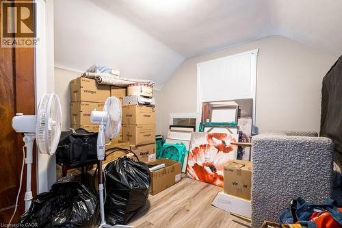 View of storage area - 143 Huxley Avenue S, Hamilton, ON - Indoor