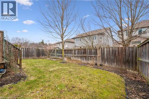 View of fenced backyard - 512 Wood Nettle Way, Waterloo, ON - Outdoor