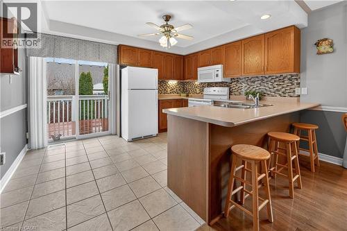12 Courtney Crescent, Welland, ON - Indoor Photo Showing Kitchen With Double Sink