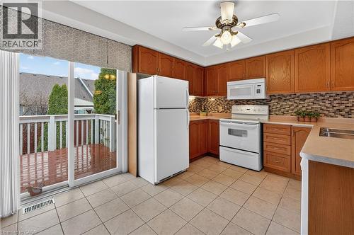 12 Courtney Crescent, Welland, ON - Indoor Photo Showing Kitchen With Double Sink