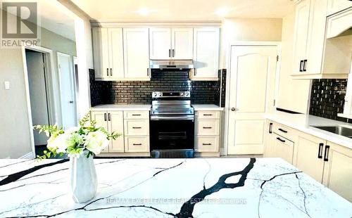Kitchen - Main Floor - 35 Siebert Avenue, Kitchener, ON - Indoor Photo Showing Kitchen With Upgraded Kitchen