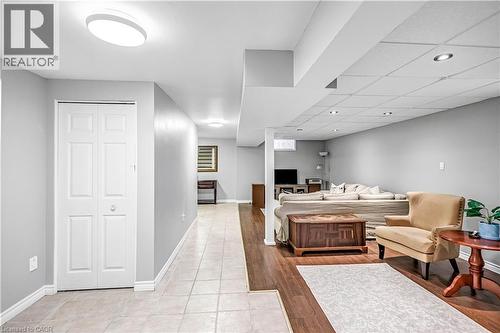 Bedroom with a closet, recessed lighting, and light wood-style floors - 65 Thistlemoor Drive, Caledonia, ON - Indoor