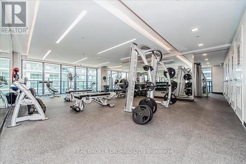 603 - 20 Shore Breeze Drive, Toronto, ON - Indoor Photo Showing Gym Room