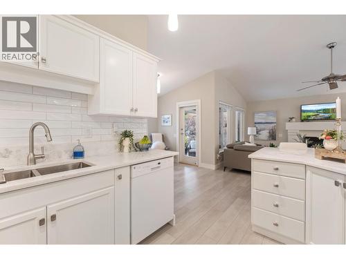 393 Rio Drive S, Kelowna, BC - Indoor Photo Showing Kitchen With Double Sink