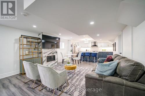 41 Bremner Street, Whitby, ON - Indoor Photo Showing Living Room With Fireplace